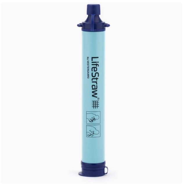 Portable Outdoor Water Filter Straw (One Piece)