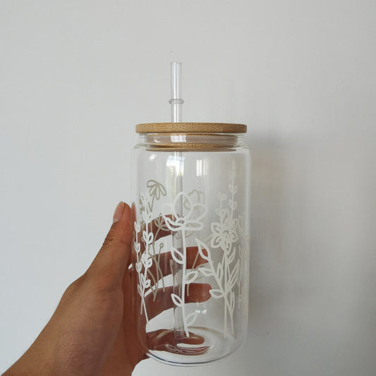16oz High Borosilicate Glass Beer and Cola Cup