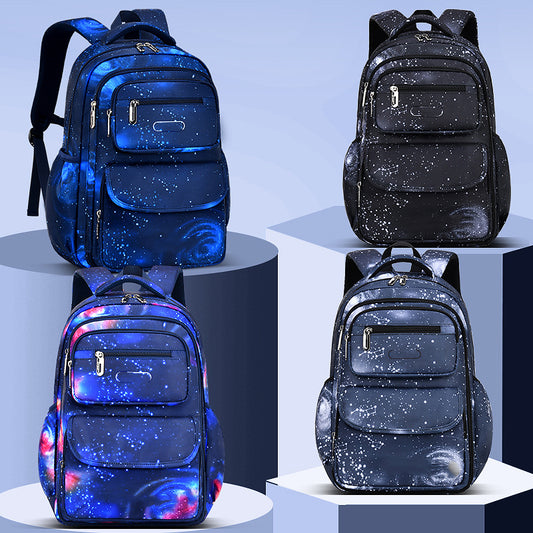 Large Capacity Schoolbag for Primary Male Students